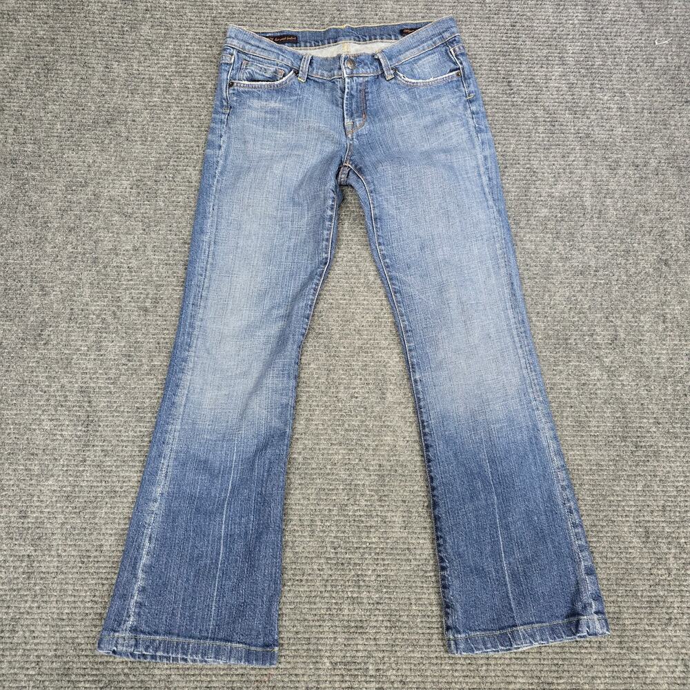 Citizens of Humanity Kelly #001 Womens 28 Blue Low Waist Bootcut Jeans Y2K